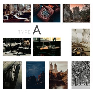 New York Vibes - A type, 포토 엽서 (10 pcs)